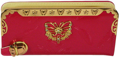 

Glitters Online Casual Pink Clutch