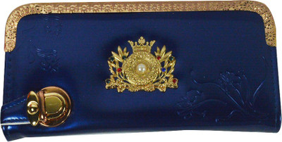 

Glitters Online Casual Blue Clutch