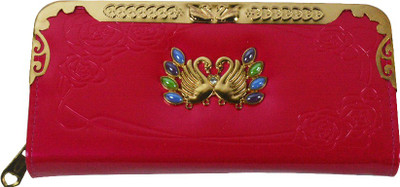 

Glitters Online Casual Pink Clutch
