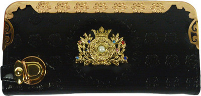 

Glitters Online Casual Black Clutch