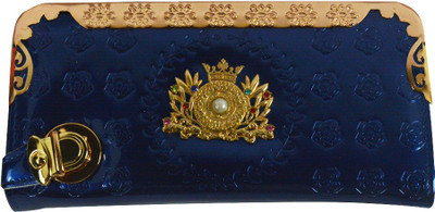 Glitters Online Casual Blue Clutch
