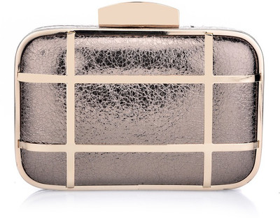 

Satya Paul Casual Grey Clutch