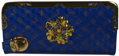 

Glitters Online Casual Blue Clutch