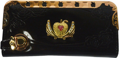 

Glitters Online Casual Black Clutch