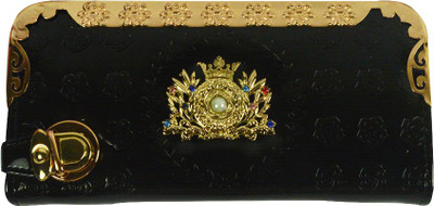 

Glitters Online Casual Gold Clutch