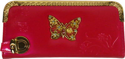 

Glitters Online Casual Pink Clutch