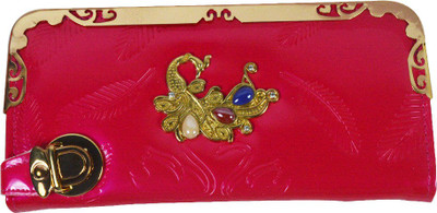

Glitters Online Casual Pink Clutch