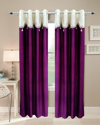 67% OFF on Homefab India 152.5 cm (5 ft) Polyester Window Curtain (Pack Of 2)(Solid, Lavender) 67% OFF on Homefab India 152.5 cm (5 ft) Polyester Window Curtain (Pack Of 2)(Solid, Lavender)