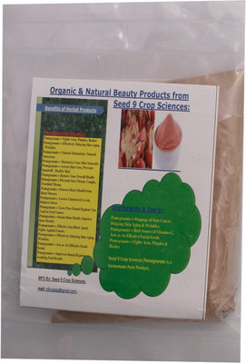 

Seed9CropSciences POMEGRANATE PEEL POWDER(100 g)