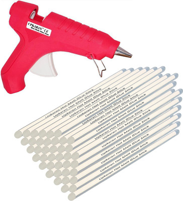 

Upkaran Standard Size Hot Melt Glue Sticks 40 and 40W Glue Gun Combo Standard Temperature Corded Glue Gun(11 mm)