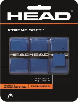 

Head Extreme Soft Blu Super Tacky Grip(Blue, Pack of 3)