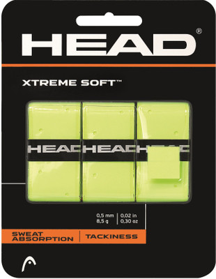 

Head Extreme Soft Ylw Spring Band Grip(Yellow, Pack of 3)