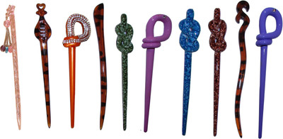 

Abhinav combo of juda sticks Bun Stick(Multicolor)