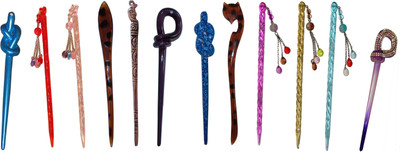 

Koshish combo of juda sticks Bun Stick(Multicolor)