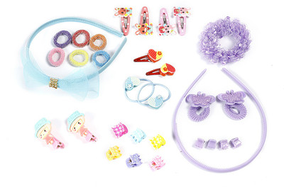 

Sringhar Hair accessories pack of 31 pcs In clude hair band and bracelate Hair Accessory Set(Multicolor)