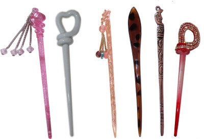 

Koshish combo of juda sticks Bun Stick(Multicolor)