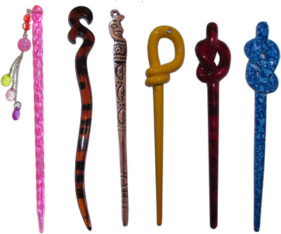 

LION combo of juda sticks Bun Stick(Multicolor)