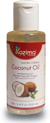 

KAZIMA Coconut Cold Pressed Carrier Oil (100ML) Hair Oil(100 ml)