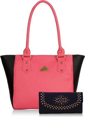 

Fantosy Shoulder Bag(Pink, Black), Black;pink