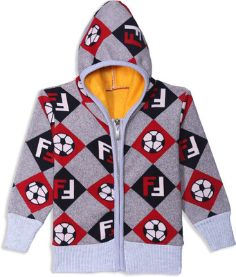 

Camey Full Sleeve Printed Baby Boys & Baby Girls Jacket, Multi
