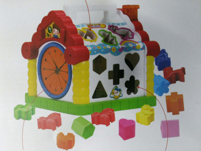 

HEER Funny Cottage House With Light,Music and Sound For Early Educating Your Child(HCCD ENTERPRISE)(Multicolor)