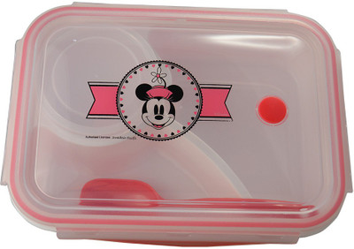 

Disney Minnie Mouse Lunch Box 1 Containers Lunch Box(750 ml), Multicolor