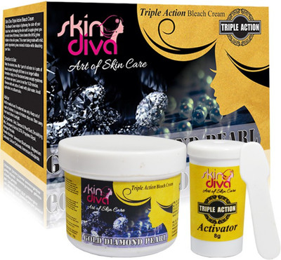 

Skin Diva Triple Action Gold Diamond Pearl Bleach(42 g)