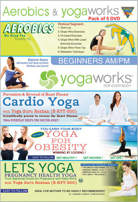 

Aerobics & Yogaworks (Pack Of 5 Dvd's)(DVD English)