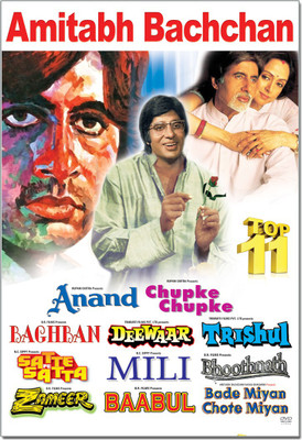

Amitabh Bachchan Top 11 Movies Pack(DVD Hindi)