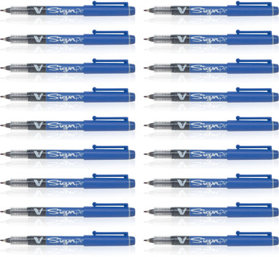 

Pilot V Sign Roller Ball Pen(Pack of 18)