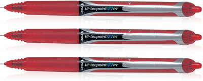 

Pilot Hi-Tecpoint V7 RT Roller Ball Pen(Pack of 3)