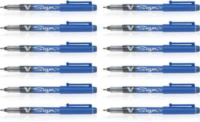 

Pilot V Sign Roller Ball Pen(Pack of 12)