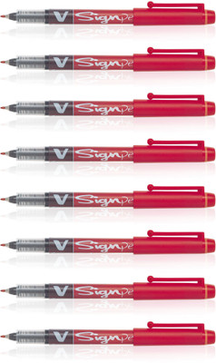 

Pilot V Sign Roller Ball Pen(Pack of 8)
