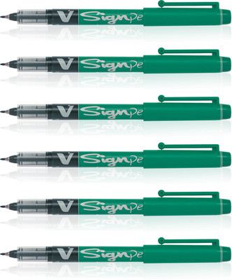 

Pilot V Sign Roller Ball Pen(Pack of 6)