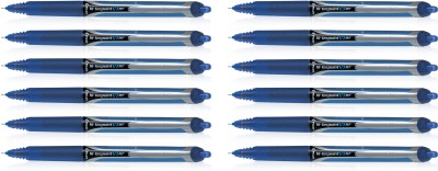 PILOT Hi-Tecpoint V7 RT Roller Ball Pen(Pack of 12, Blue)