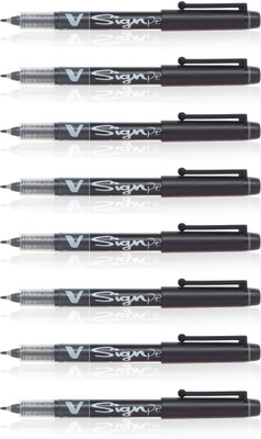 

Pilot V Sign Roller Ball Pen(Pack of 8)