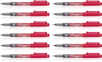 

Pilot V Sign Roller Ball Pen(Pack of 12)