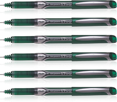 

Pilot Hi-Tecpoint V7 Grip Roller Ball Pen(Pack of 6)