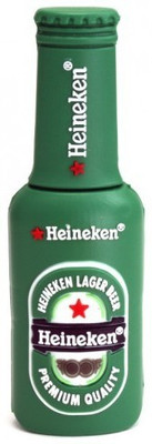 

Microware Heineken Bottle Shape 16 GB Pen Drive(Green)