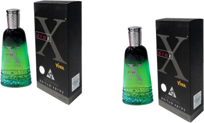 

viwa X-drax for men combo of 40 ml*2 Spray Perfume - 80 ml(For Men)