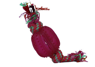 

GINIPET Nylon, Rubber Chew Toy, Fetch Toy, Tug Toy, Training Aid, Rubber Toy For Dog