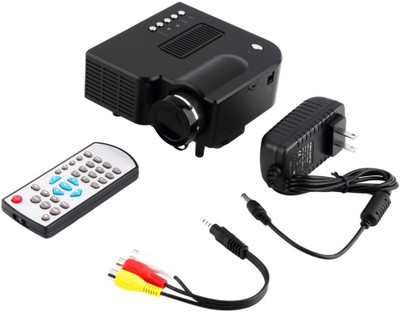 

Bluebells India 48 lm LED Corded Portable Projector(Black)