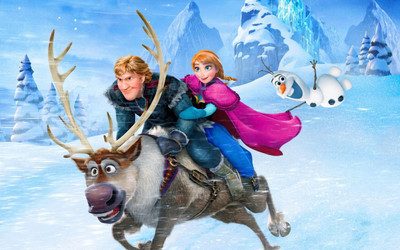 

Poster Movie Frozen Kristoff Olaf Sven Anna Princess Arendelle POSTER PRINT ON 13X19 INCHES Paper Print(19 inch X 13 inch, Rolled)