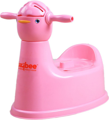 

Baybee LinoU Premium Potty Training Seat with Covering Lid Potty Seat(Pink)