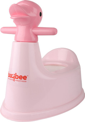 

Baybee Sweetduck Premium Potty Training Seat With Covering Lid Potty Seat(Pink)