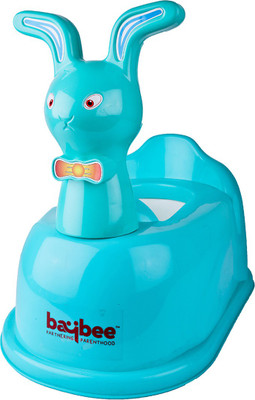 Baybee Rogerrabbit Premium Potty Training Seat With Covering Lid Potty Seat(Blue)