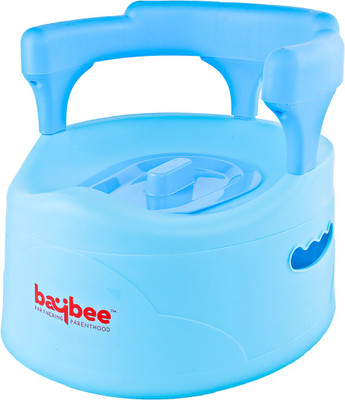 

Baybee Comfort Premium Potty Training Seat With Covering Lid Potty Seat(Blue)