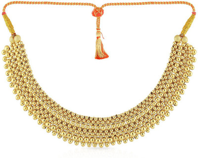 

Malabar Gold and Diamonds NNKTH059 Collar Yellow Gold Precious Necklace(22kt)
