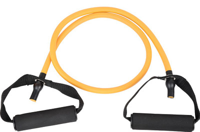 

Arrowmax Professional Resistance Bands - For Exercise and Resistance Level 40 LBS with Door Anchor, By Krasa Resistance Tube(Orange)