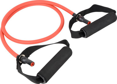 

Arrowmax Professional Resistance Bands - For Exercise and Resistance Level 30 LBS with Door Anchor, By Krasa Resistance Tube(Red)
